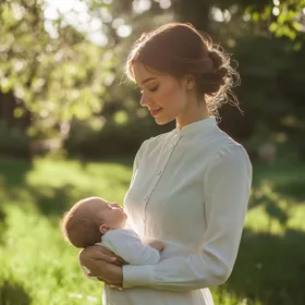 Femme accompagnant un bébé - Formations complètes et sur-mesure
