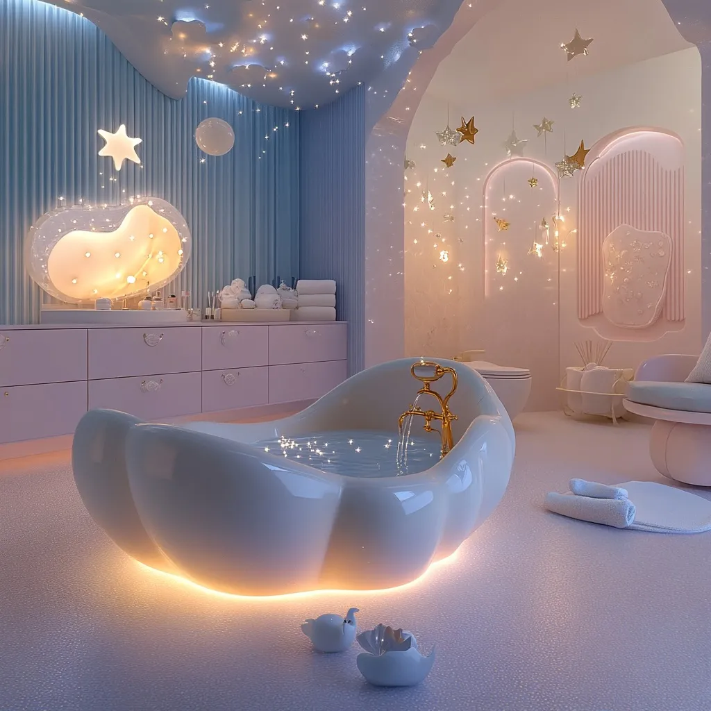 Salle de bain de prestige - Apprentissage de l'accompagnement du nourrisson